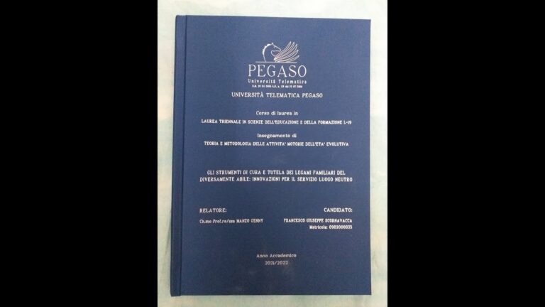 Scienze Dell'educazione E Della Formazione Pegaso Indice Tesi Pegaso: Guida Ottimizzata per la Ricerca Accademica